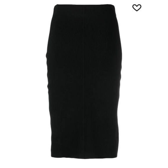 CALVIN KLEIN Women’s Black MIDI Pencil Skirt Size Small - Picture 1 of 7